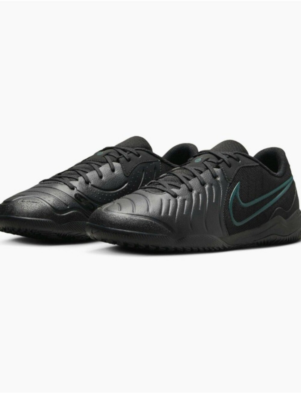 NIB Black Nike Tiempo Legend 10 Academy IC Indoor Soccer Shoe Size 11.5